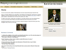 Tablet Screenshot of kennethamis.com